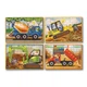 Набор из 4 пазлов в коробке "Строительные машины" MelissaandDoug MD3792, 15х20 см - изображение 5