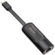 Зовнішній мережевий адаптер USB Type-C на LAN з гігабітним інтернетом Addap UC2RJ45-02, мережева карта RJ-45, 1 Гбіт/с - зображення 1
