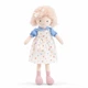 Мягкая текстильная кукла BobyBobo Мия в розовом платье 38 см 50932 - изображение 2