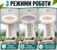 Потолочная светодиодная LED лампа вентилятор в цоколь патрон с пультом управления светильник люстра вентилятор на потолок со свето - изображение 8
