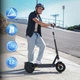 Електросамокат OKAI Black 10", 500(1000)W, 15.6Ah, 70km, 25km\h, 25%, NFC, App, 23kg - зображення 5