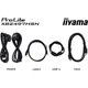 Монітор 23.8" IIYAMA ProLite XB2497HSN-B1 IPS 1920x1080 100 Гц 350 кд/м² USB-C GbE колонки 2x2 Вт Black - зображення 8