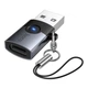 Перехідник Hoco UA46B USB Male to Type-C female USB3.0 - изображение 4