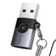 Перехідник Hoco UA46B USB Male to Type-C female USB3.0 - изображение 6
