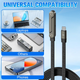 Кабель USB Type-C Type-C 240 W с складной подставкой 2 метра black - изображение 7