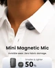 Беспроводной петличный микрофон Neceff Echo Air 2 (USB-C) для iPhone 15/16/17 и Android, с AI шумоподавлением и кейсом - изображение 7