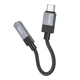 Кабель Aux Hoco UPA32C Type-C (Male) to Aux 3.5mm (Female) 15cm - зображення 3