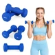 Гантелі для фітнесу неопренові Gymtek G-66547 2 х 1,5 кг Сині (5907766665472) - зображення 5