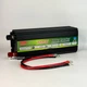 Инвертор преобразователь напряжения 12V-220V 7000 Вт Wimpex, автомобильный инвертор с USB выходом и цифровым индикатором напряжения для ноутбуков, освещения, аудио- и видеотехники, WX-7000W - изображение 2