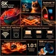 Проектор Magcubic HY350 MAX с аэропультом и голосовым поиском, Android 14, Allwinner H726, 900 ANSI, Full HD 1080p, поддержка 8K, Wi-Fi 6, BT 5.4, автофокус, IPTV + промокоди на ТВ в подарок - изображение 2