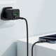 Кабель ACEFAST C22-03, Type-C to Type-C, 60W, 3A, 1.2m, Nylon Braid, Aluminum Alloy + TPE connectors, Black - изображение 5