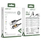Кабель ACEFAST C21-04 USB-A to USB-C fantasy color series braided Charging data cable Black - изображение 7