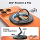 Держатель для телефона UGREEN LP945 Magnetic Phone Ring Holder - изображение 5