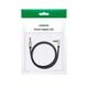 Аудіокабель UGREEN AV119 3.5mm Male to 3.5mm Male Cable 1m Black - зображення 2