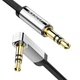 Аудіокабель UGREEN AV119 3.5mm Male to 3.5mm Male Cable 1m Black - зображення 3