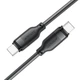 Кабель ACEFAST C16-03, Type-C to Type-C, 60W, 1.2m, TPE, TPU connectors, Black - изображение 4