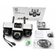 Камера відеоспостереження Smart Net Camera V380 4G, Wi-Fi, 3 поворотні об'єктиви - зображення 4