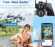 Уличная 4G IP-камера VQ006-4G 8 МП с солнечной панелью, аккумулятором 8000 мА·ч, PTZ 355°, V380 Pro, ночное видение, IP66 Черная - изображение 6