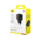 Сетевое зарядное устройство на 30W Baseus Palm Fast Charger (Type-C, QC3.0, PD3.0). Black - изображение 10