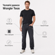 Джинсы Wrangler Regular мужские прямого кроя,34 Темно-серый графит - изображение 4