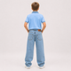 Джинсы Willmen подростковые широкие baggy skater,Голубой 170 - изображение 5