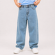 Джинсы Willmen подростковые широкие baggy skater,Голубой 170 - изображение 6
