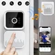 Звонок беспроводной видеодомофон мини Tuya App white 8248 розмір - HDSYR_855 - изображение 1