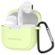 Бездротові TWS навушники Borofone BW29 Case Lemon Green - зображення 1