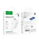 Мережевий зарядний пристрій HOCO C126A Pure Power 3Port (2xType-C + USB) 40W PD/QC White - зображення 2