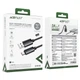 Кабель USB-A to USB-C Acefast C19-04 3A 1.2м Черный (AF-C19-04-BLK) - изображение 2