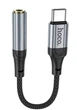 Цифровий аудіоадаптер HOCO LS36 Classy Type-C to 3.5mm DAC Grey - зображення 1