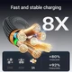 Кабель USB-A to USB-C Acefast C19-04 3A 1.2м Черный (AF-C19-04-BLK) - изображение 12