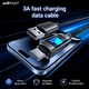 Кабель USB-A to USB-C Acefast C21-04 3A 1.2м Сірий (AF-C21-04-GRY) - зображення 4