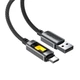 Кабель USB-A to USB-C Acefast C21-04 3A 1.2м Сірий (AF-C21-04-GRY) - зображення 5