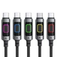 Кабель USB-A to USB-C Acefast C21-04 3A 1.2м Сірий (AF-C21-04-GRY) - зображення 7