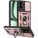Протиударний чохол Armor Ring + захиcт камери для Samsung Galaxy A07 (A075) case Simon рожевий - изображение 1