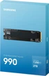 SSD диск Samsung 990 2TB M.2 2280 NVMe 2.0 PCIe 4.0 x4 V-NAND TLC (MZ-V9V2T0BW) - зображення 7