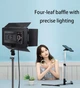 Комплект LIGHT S LED видеосвет Teyeleec N-520PRO 37Вт, сетевой адаптер 220 В, аккумулятор NP-F550 и зарядное устройство - изображение 8