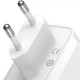Мережевий зарядний пристрій Baseus GaN5 Pro Fast Charger 2C+U Type-C cable 140W White CCGP100202 - изображение 4
