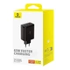 Мережевий зарядний пристрій Baseus Cube Pro Fast Charger 2C+U 65W Black P10152301113-00 - изображение 12