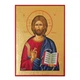 Писаная греческая Икона Пантократор Иисус Христос 19×26 см - изображение 5