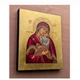 Писаная икона Божьей Матери Взыграние Младенца 15×19 см - изображение 2