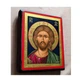 Писаная греческая икона Спаситель Иисус Христос 15×19 см - изображение 3