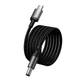 Кабель USB для роутера HOCO X129 dvantage charging cable Type-C to DC 12V 5.5x2.1 мм Black - зображення 2