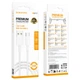 Кабель BOROFONE BX117 Source charging data cable Type-C White - зображення 2