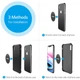 Пластина для магнітного тримача UGREEN LP123 Rounded Metal Plate for Magnetic Phone Stand 2 Pack (Black) - зображення 3