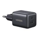 Мережевий зарядний пристрій UGREEN X514, 20 W, Power Delivery, Quick Charge, FCP, AFC, 2×USB, Чорний - зображення 7