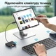 Кардидер Ugreen CM812 4-in-1 USB 3.0 4-in-1, OTG USB-C/USB-A, SD/TF Black (UGR-45167) - изображение 7