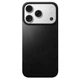 Кожаная магнитная накладка на заднюю панель Nomad Magnetic Horween Leather Back Black для iPhone 17 Pro (NM014414858) - изображение 1