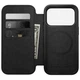 Кожаный чехол-книжка Nomad Modern Leather Case Folio Black для iPhone 17 Pro (NM014193858) - изображение 4